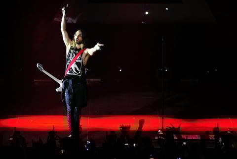 22 de enero | 30 Seconds to Mars. Éxtasis total vivieron miles de regios al recibir por primera vez en la ‘Sultana del Norte’ a la banda 30 Seconds To Mars.