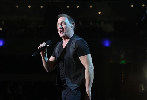 31 de enero | Franco de Vita. El cantautor venezolano Franco de Vita ofreció una noche romántica a sus fans, durante su concierto en la Arena Ciudad de México.