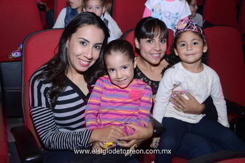 09122014 Rocío, Paulina, Lulú y Andrea.