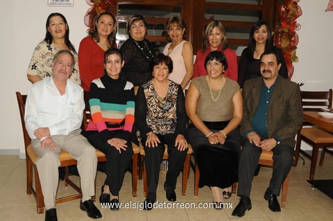 12122014 GRATA CELEBRACIóN.  Posada de maestros de la Escuela Normal de La Laguna.