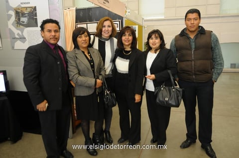 11122014 Luis Antonio, Zenorina, Sandra, Rocío, Claudia y Javier.