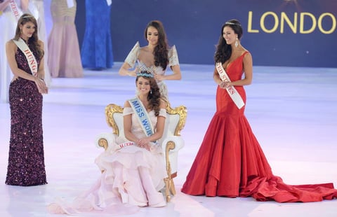 Rolene Strauss fue coronada como Miss Mundo 2014.