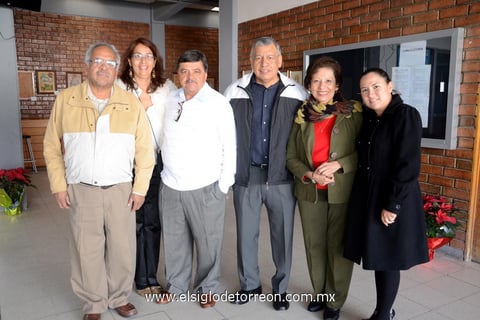 15122014 Oroselia Jara, Raquel Aguilar, José Ángel González y Luz Jiménez.