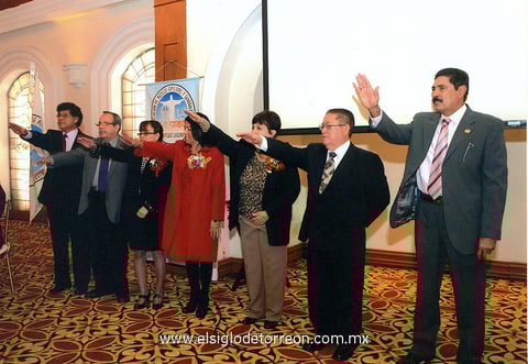 14122014 Dra. María Victoria Leos Aranda, Dra. Thamar Jael Arias Martínez, Dra. Elsa Córdova Briones, Dr. Emilio Giacomán Murra, Dr. Armando de Pablo Sánchez, Dr. Armando Palafox Sánchez y Dr. Alberto Aguilar.