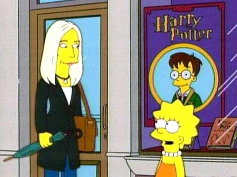 Durante unas vacaciones por Reino Unido, Lisa tuvo la oportunidad de conversar con J.K. Rowling, autora de la exitosa saga de Harry Potter.