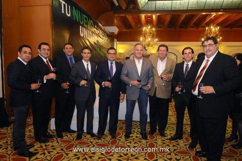 18122014 Cris Anwar del Toro, Eduardo Chávez, Raymundo Villalobos, Rafael Rebollar, Alberto Pacheco, Jaime Russek, Nicolás Papadópulos, Aristidis Papadópulos y Alejandro Papadópulos.