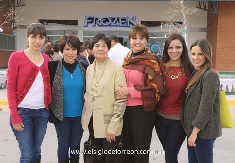 18122014 Irma, Rosy, Rosita, Conchis, Bertha y Angélica.