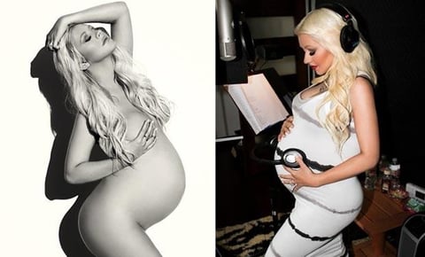 Summer Rain Rutler fue el segundo bebé de Christina Aguilera.