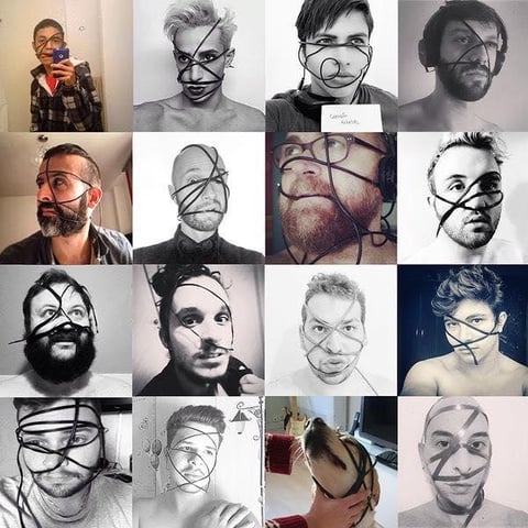 Fanáticos no tardaron en imitar la portada del nuevo álbum Rebel Heart de Madonna.