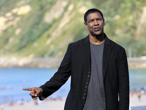 Denzel Washington sólo presenta ganancias de 6.90 dólares por cada dólar pagado.