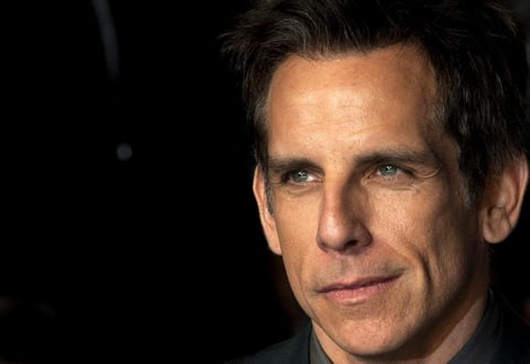 En tercer lugar,  Ben Stiller presenta 4.80 dólares por cada dólar recibido.