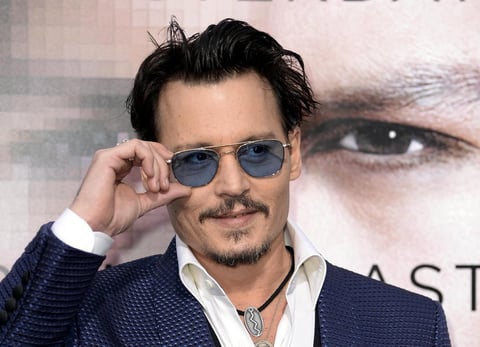 Johnny Depp aparece en el segundo lugar del listado con 4.10 dólares por cada dólar que se le paga.