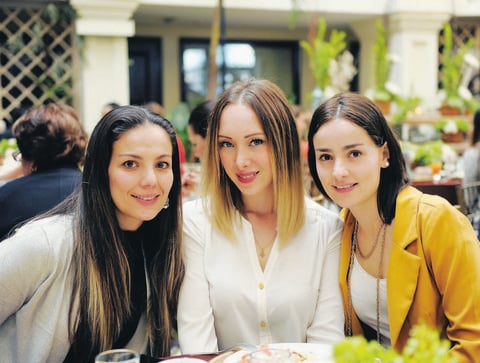 acompañan a Mónica
 Mónica Marmolejo de Garcí­a será mamá en breve.