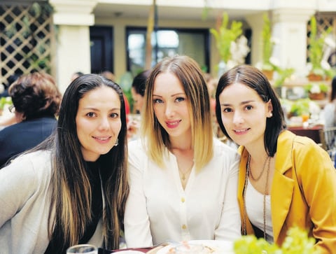 Catalina, Frida y Sofía.