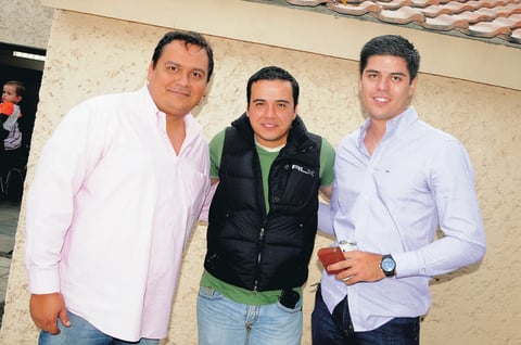 Donaldo, Ángel y Pancho.