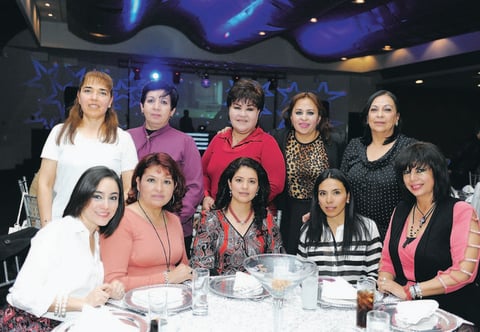 Lupita, Ángeles, MarÃ­a Elena, Katy, Elvira, Mirna, Luisa, Ivonne, Claudia y Lourdes.