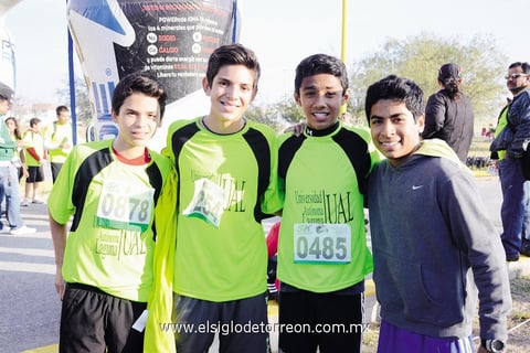 28122014 Miguel, Fernando, Óscar y Sergio.