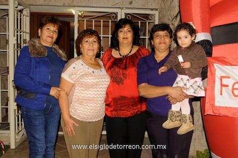 03012015 Amelia, Mague, Claudia, Paty y Celeste.