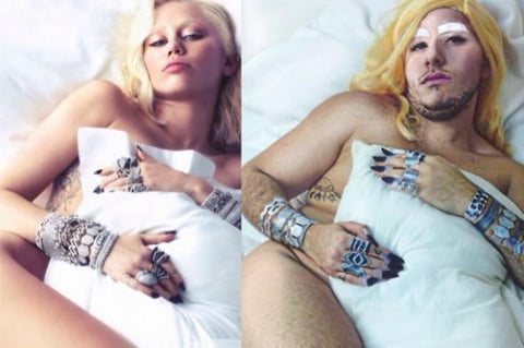 El joven canadiense Mina Gerges se ha vuelto la sensación en Instagram al posar imitando icónicas fotografías de las celebridades más ‘sexys’ del mundo.