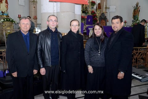 07012015 Rafael, Verónica, María de Jesús y Juan Alberto.