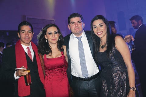 Beto, Mayté, Ruy y Tania.