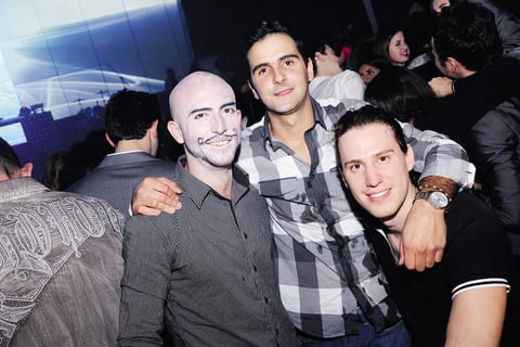Edson, Ricardo y Daniel.