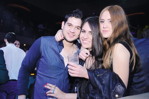 Carlos, Jackie y Ale.