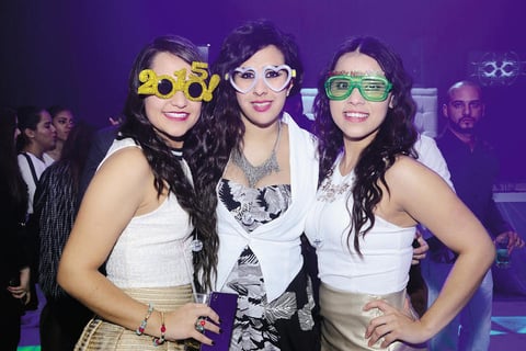 Ariadna, Ivonne y Pato.
