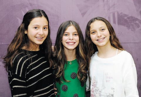 Anacris, Rose y Ángela.