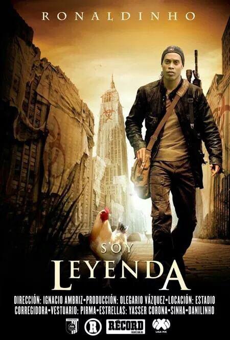 Finalmente la 'leyenda' de los Gallos Blancos, Ronaldinho, que quiere brillar en este torneo. (FUENTE: DIARIO RÉCORD)
