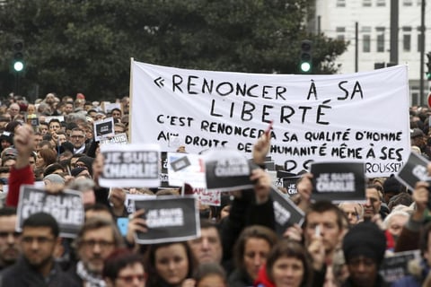 Los llamados a garantizar la libertad fueron una constante.