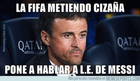 Hace unos días se generó polémica en el vestuario blaugrana, sobre todo con la relación Luis Enrique (DT) y Messi. Hoy en la gala el técnico español dirigió unas palabras para el argentino...