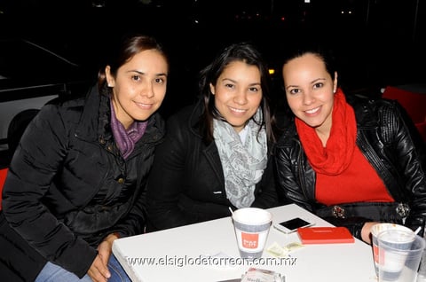 14012015 María Escárcega, Alejandra e Hilde.