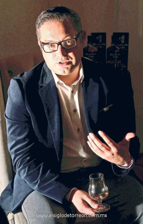 17012015 Gerry Tosh compartió las grandes cualidades y calidad del aclamado y multipremiado whisky Highland Park.