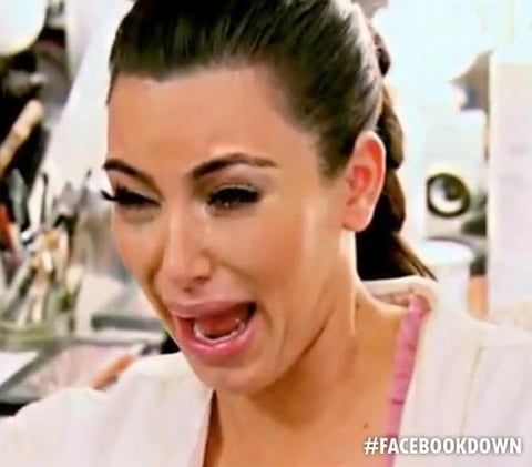 Los usuarios identificaron su reacción con la expresión de Kim Kardashian.