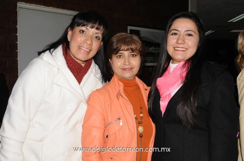 29012015 Marthita González, Estelita González y Mónica Muñiz.