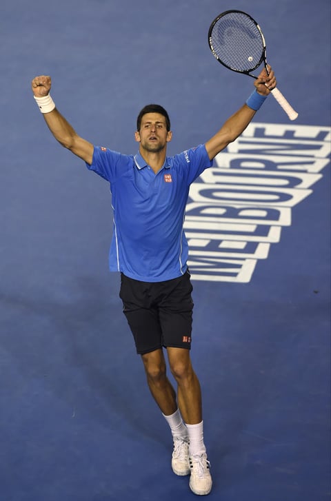 Con su victoria, Djokovic iguala al sueco Stefan Edberg y al suizo Roger Federer en el primer puesto en cuanto a mayor número de finales que disputará en este torneo, cinco.