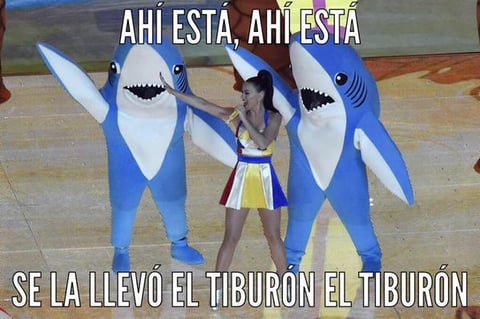 Las botargas de tiburones fue lo más criticado.