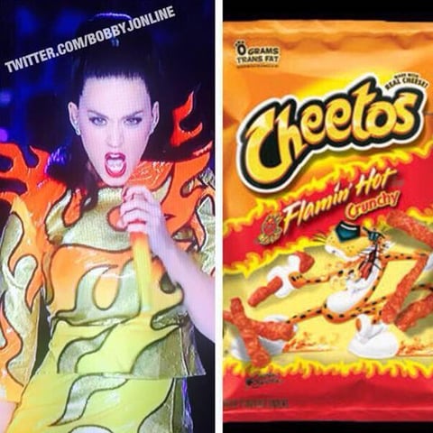 Los atuendos de Katy Perry fueron muy criticados.