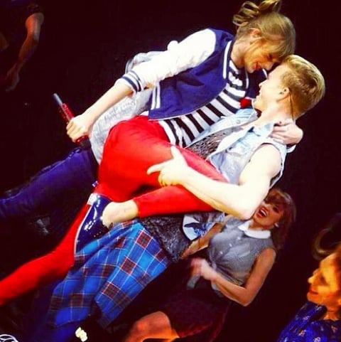 Scott Myrick también ha bailado con Taylor Swift.