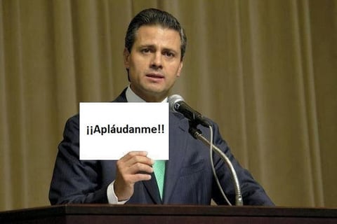 Varios de los memes se convirtieron en las imágenes más compartidas a lo largo del día, tanto en México como en el extranjero haciendo burla del presidente.