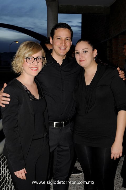 04022015 Sara Bayona, Mauricio Ocampo y Yoleti Riquetti.
