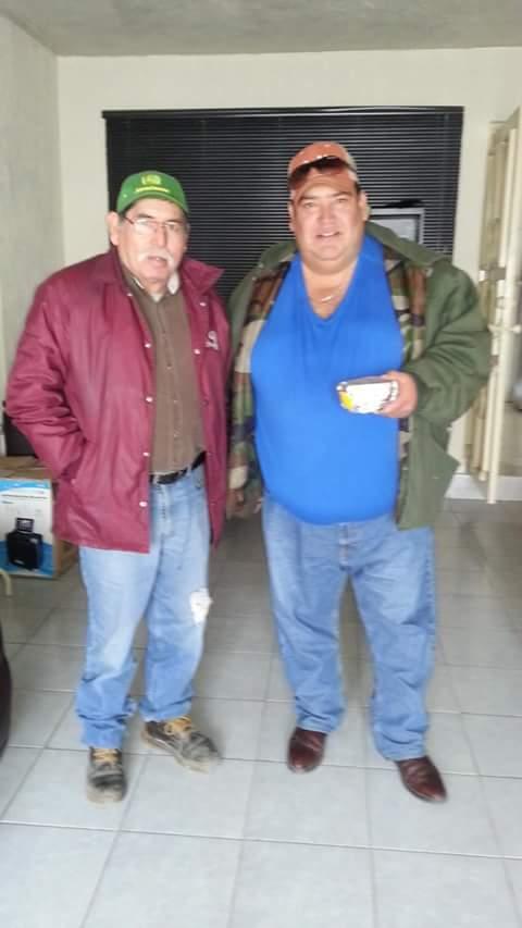Poncho y César.
