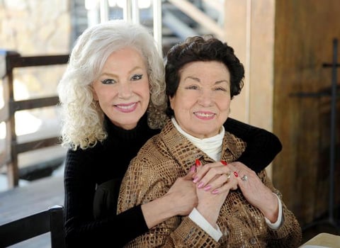 Carmen y su hija Josie.