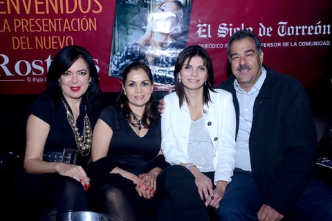 Deyanira, Laura, Gina y Cosme.