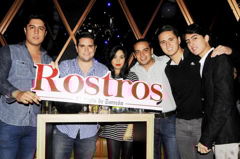 Jaime, Enrique, Alejandra Vidal, César, Arturo  y Hugoalexi.