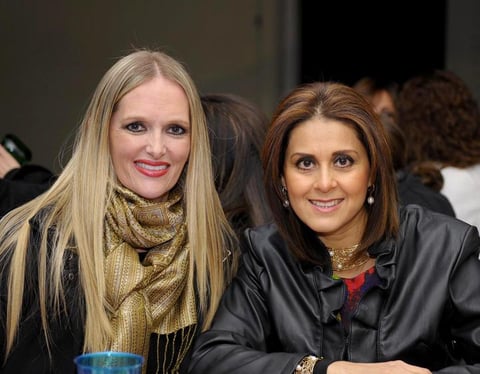 Karine y Claudia.