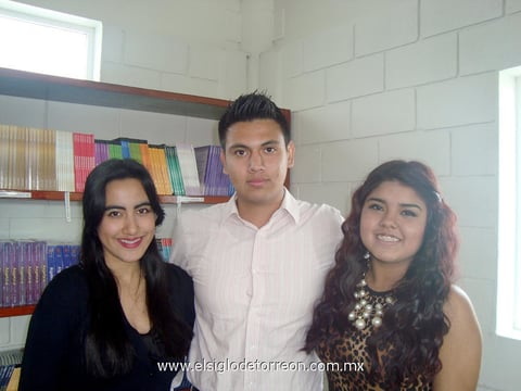06022015 Blanca Loera, Yahir Jurado y Jaqueline Dueñas.