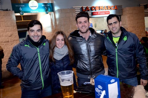Ricardo, Analí, Marco y Alberto.