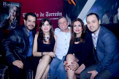 Sergio, Luly, Mon, Marisa y Óscar.